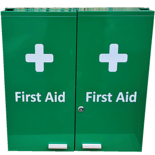 Double Door First Aid Cabinet Wall Mountable