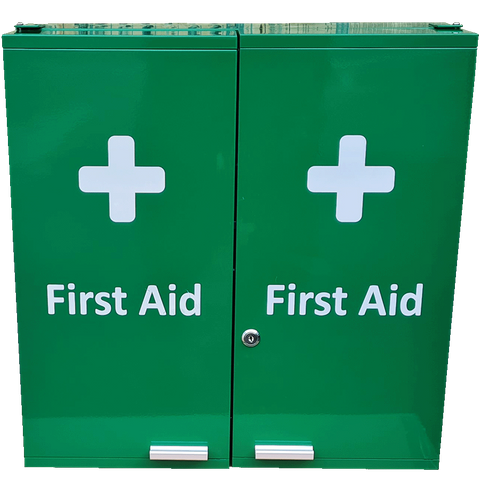 Double Door First Aid Cabinet Wall Mountable