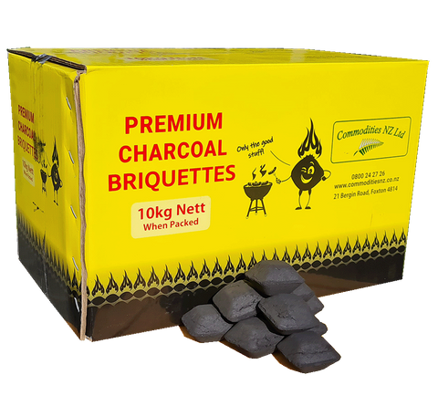 Premium Charcoal Briquettes 10kg Box