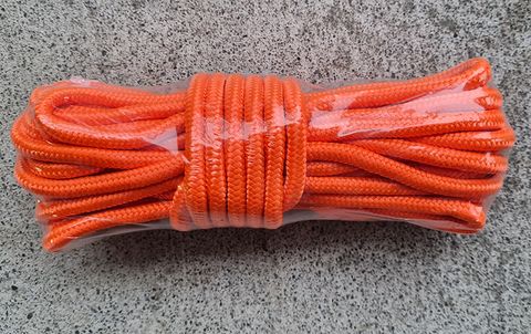 8mm Polyester High Strength Rope - not for life line.
