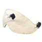 Visor to attach to safety helmet Clear comes with attaching parts Scratch- and fog-resistant