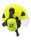 Visor to attach to safety helmet Clear comes with attaching parts Scratch- and fog-resistant
