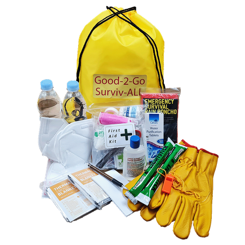 The economy - Good-2-Go 2 Person personal Survival / Civil Defence Kit,