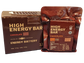 High Energy Emergency Food Ration Bars - 12 pack   120g Chocolate Flavour
