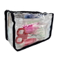 Large Clear Triangle Shape Empty First Aid Bag
