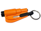 Res-Q-Key Escape Tool
Spring Loaded Window Breaking Punch and  Belt Cutting Device - Hi Viz Orange for easy location.