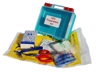 AED Prep Kit Economy in plastic bag to store inside AED if space permits