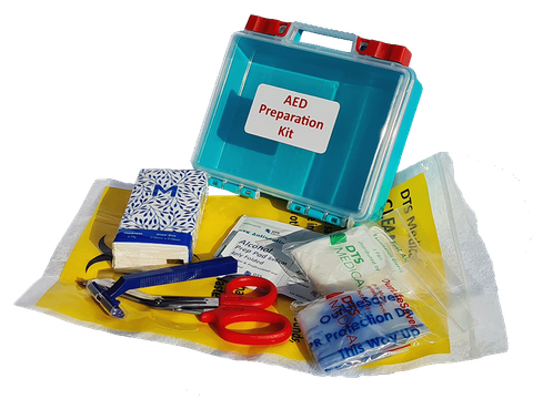 AED Prep Kit Economy in plastic bag to store inside AED if space permits