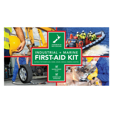 First Aid Sticker Industrial and Marine