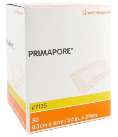 Primapore Dressing 8.3x6cm box 50