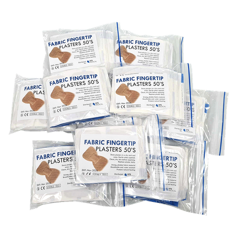 Fabric Fingertip Packet of 50 x 10 Packets