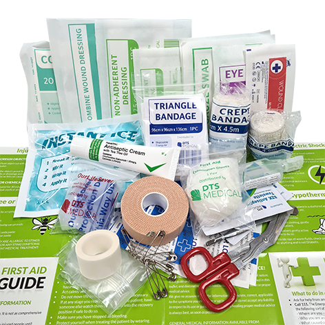 Small Sports First Aid Kit Soft Pack Refill Economy