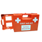 Serious Wound, Portable Trauma First Aid Kit, In Orange Wall Mountable, First Aid Box