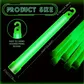 Light Stick hi vis green 6 inch - picture taken in light so item does not correctly show how bright it is - up to 12 hours