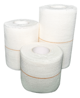 Fabric Elastic Adhesive Bandage White 10cm x 4.5m