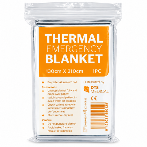 Silver Rescue Blanket Emergency  Blanket 210x130cm