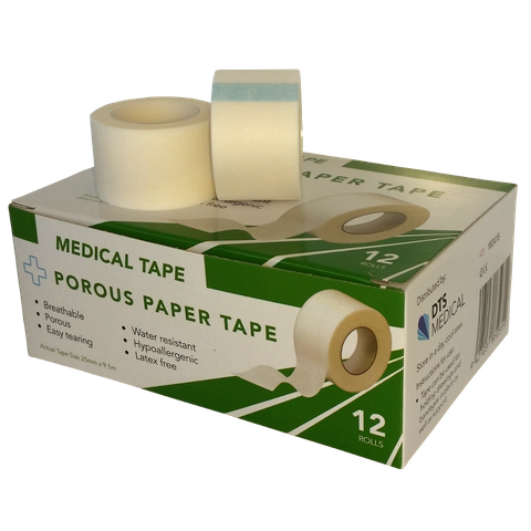 Micropourous Paper Tape 25mm x 9.1m