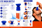 Eye & Wound Wash Saline Solution Sterile,  100 ml with Eye Wash Attachment