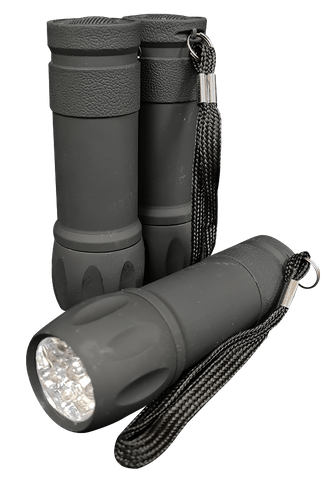 Aluminium LED Torch 120mm