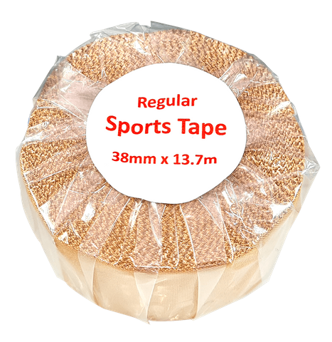 Regular Sports Tape 38mm x 13.7m  Loose Wraped