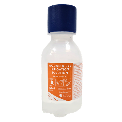 100ml Saline Wound & Eye Wash with twist cap