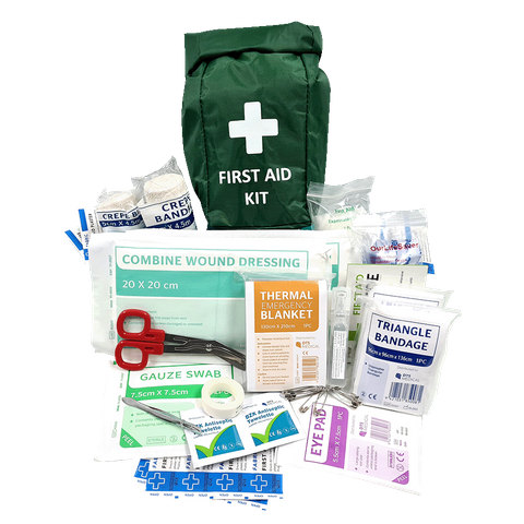 Vehicle First Aid Kit Basic In Soft Hang Bag