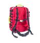 Large Paramedic Rescue Back Pack Approx. 3.20Kg 31x47x22.5cm, 32.7L Red & Hi Viz