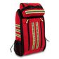 Large Basic Life Support Medical Back Pack - Quick Access Opening System Approx. 1.93Kg 31x50x12cm 18L
Red & Hi Viz