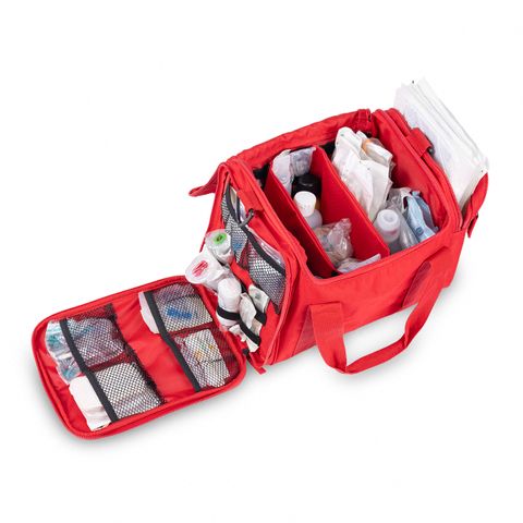 First Aid Medical Tog Style Sports First Aid Bag - Red Empty