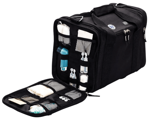 Sports Style Medical Bag Black Empty