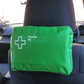 First Aid Bag Medium Green with 2 fold outs, sewn Velcro to Back to help with attaching to fixtures Empty Bag