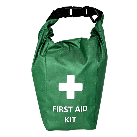 First Aid Bag green Hang bag c/w quick release buckle +/-   1.7Ltr