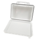 Clear First Aid Box with rubber seal