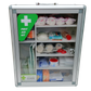 First Aid Box Clear Front Portrait First Aid Cabinet Wall Mountable box comes empty with No Stickers