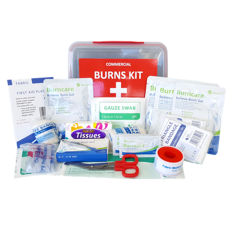 Burns First Aid Kit Medium / Commercial Lunch Box