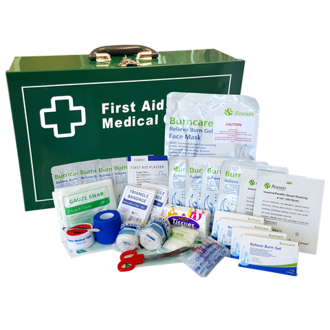 Burns First Aid Kit Large / Industrial in landscap