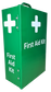 First Aid Kit 1-50 person in Large Metal Portrait Wall Mount Green first aid box