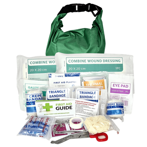 First aid Kit Premium Vehicle/Lone Worker in a hang bag