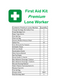 First aid Kit Premium Lone Worker in Soft Pack