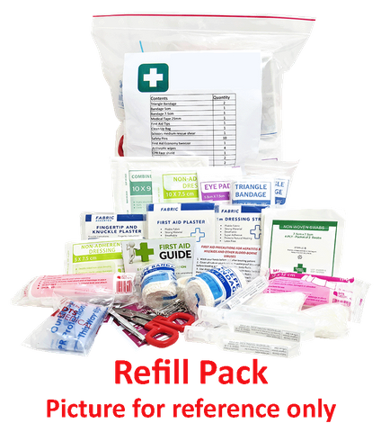 First Aid Kit Refill 1-25 person