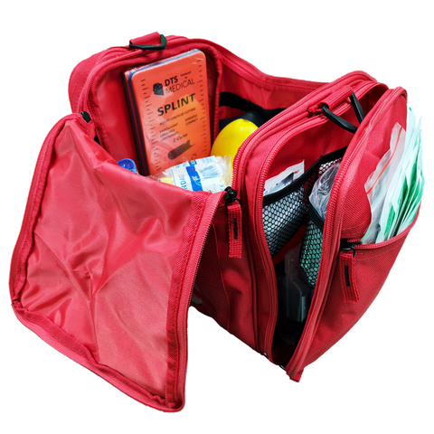 Sports Team First Aid Kit Premium Large Default Red Bag. Black or Navy if in stock