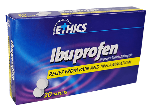 Ibuprofen 200mg 20's capsules