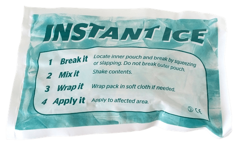 Instant Ice Pack / Cold Pack Large Strike to burst inner bladder to activate