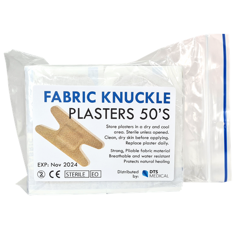 Plasters Knuckle 50's Fabric in Packet First Aid