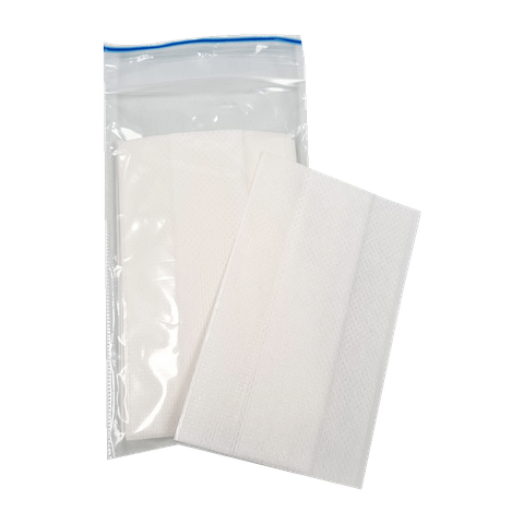 Non Woven  Dressing Strip Plasters 10cm x 6cm Strip 10 per Bag