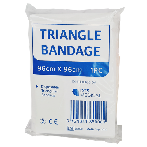 Triangle Bandage Disposable Medium NO safety pins