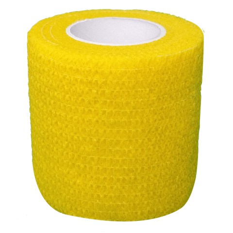 Cohesive Bandage 5cm Yellow