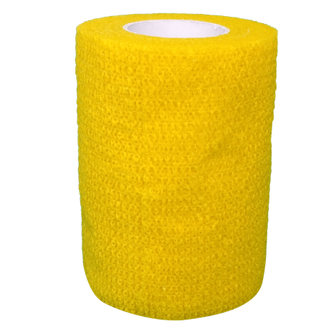 Cohesive Bandage 7.5cm Yellow