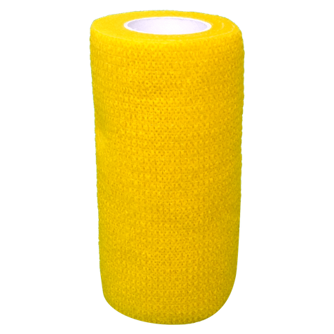 Cohesive Bandage 10cm Yellow