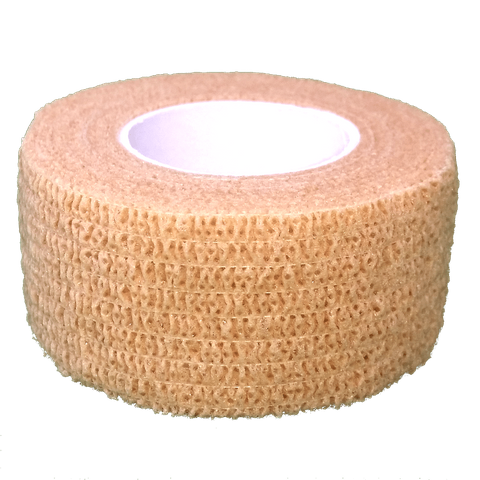 Cohesive Bandage 2.5cm Beige